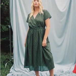 NWT Christy Dawn The Simple Dawn Dress in Moss Pear